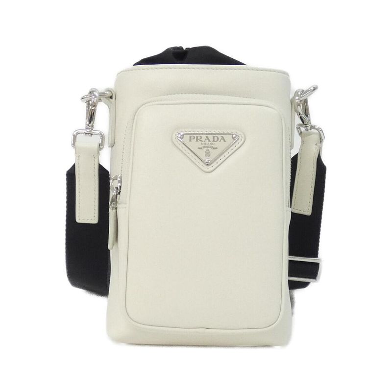 Prada Phone Case Silver Bianco
