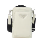 Prada Phone Case Silver Bianco