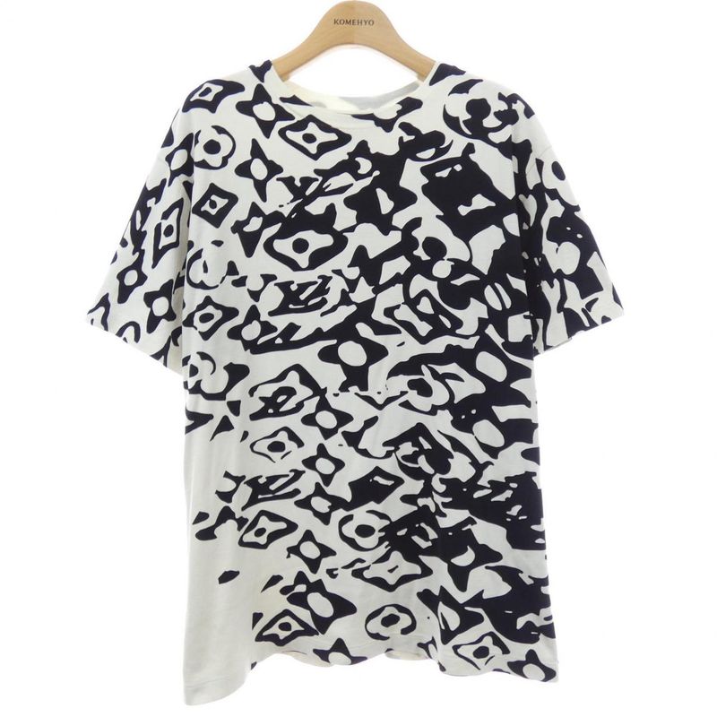 Louis Vuitton Urs Fischer T-Shirt Black White