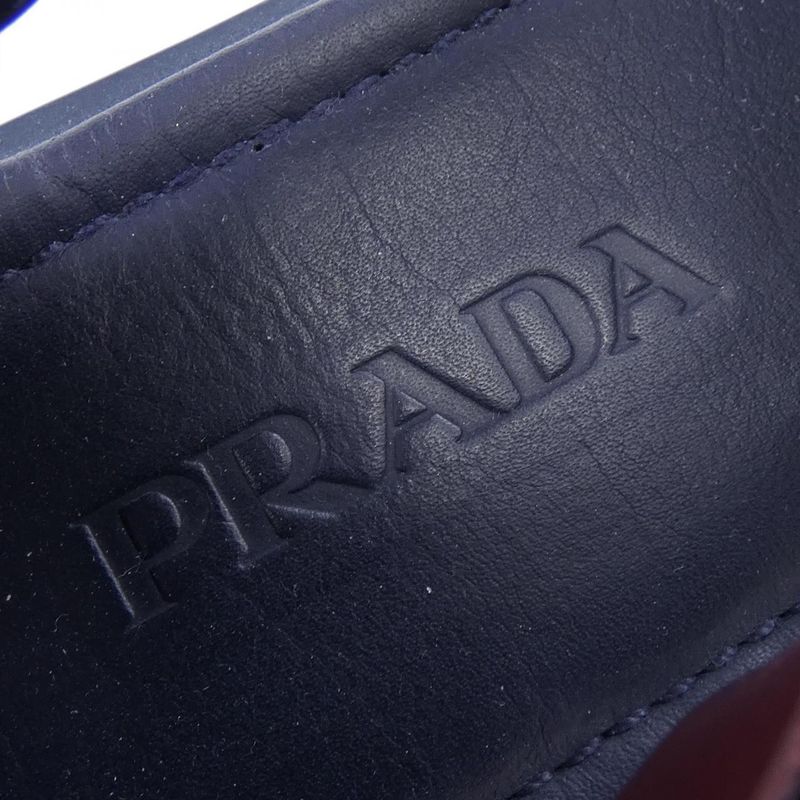 Prada Sandals Red 7 Navy