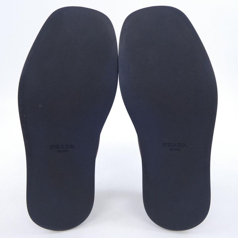 Prada Sandals Red 7 Navy