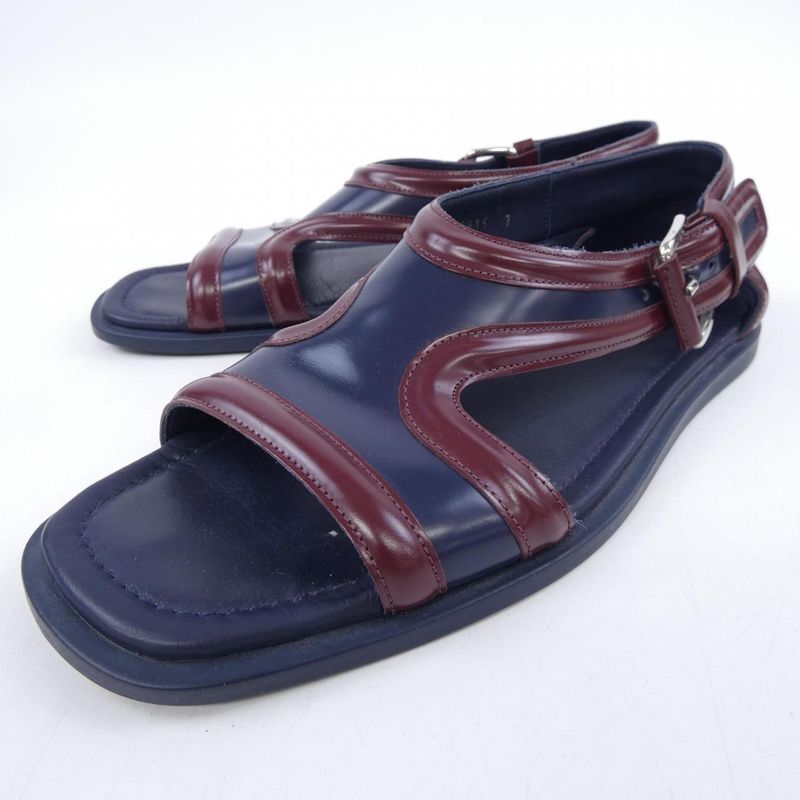 Prada Sandals Red 7 Navy