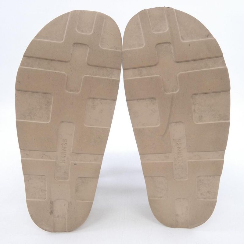 Hermes Enid Diamant Buckle Sandals