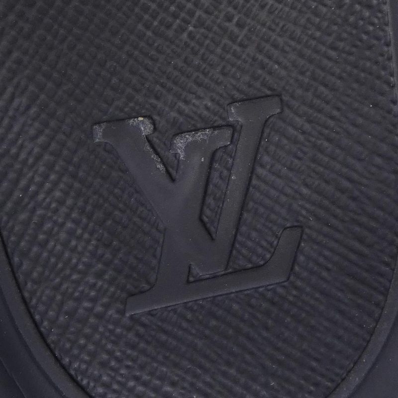 Louis Vuitton Water Frontline Mule Sandals Black Brown