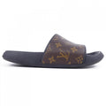 Louis Vuitton Water Frontline Mule Sandals Black Brown
