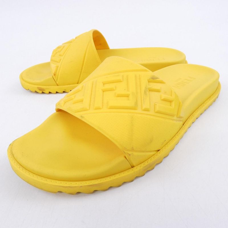 Fendi Sandals Yellow 9
