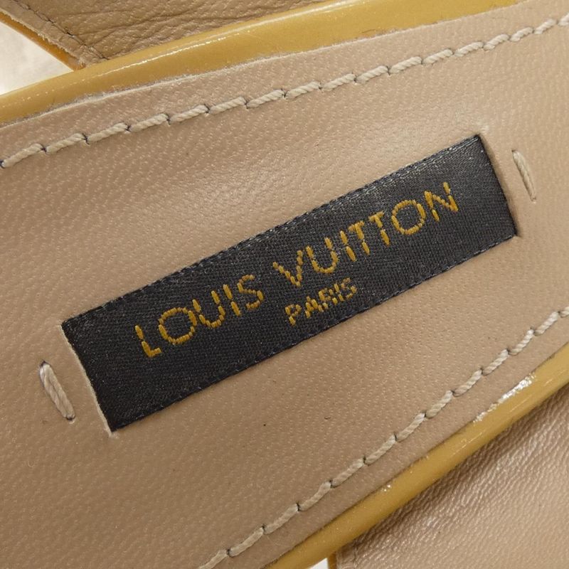 Louis Vuitton Sandals Beige 36 Yellow