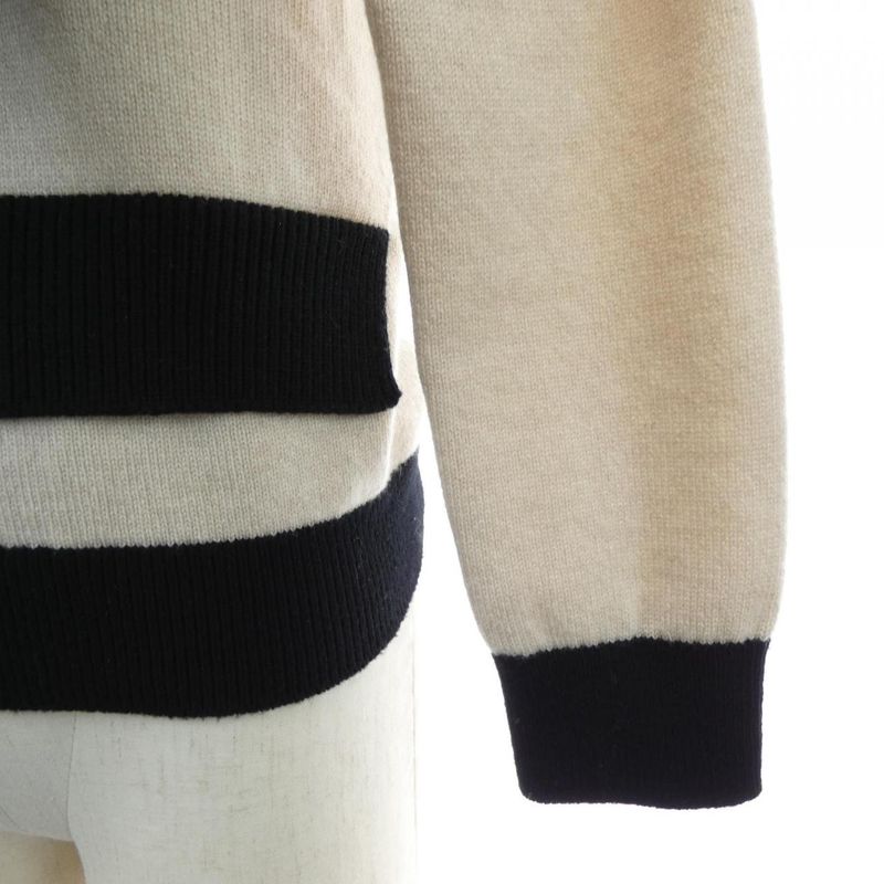 Chanel Knit Top Cashmere Beige Color