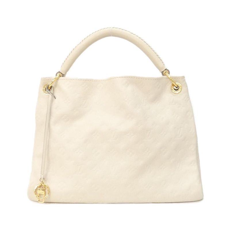 Louis Vuitton Monogram Empreinte Artsy MM Shoulder Bag Neige