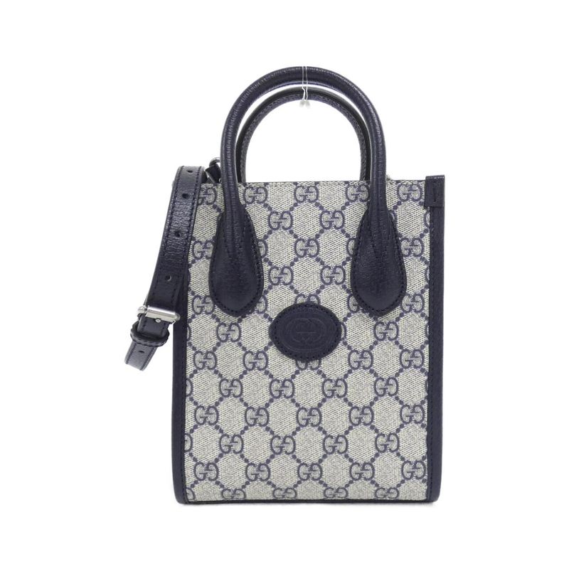 Gucci Mini Bag Canvas Beige