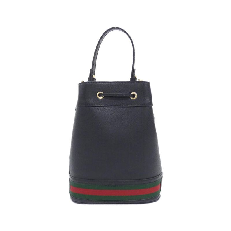 Gucci Ophidia Handbag Leather Black