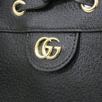 Gucci Ophidia Handbag Leather Black