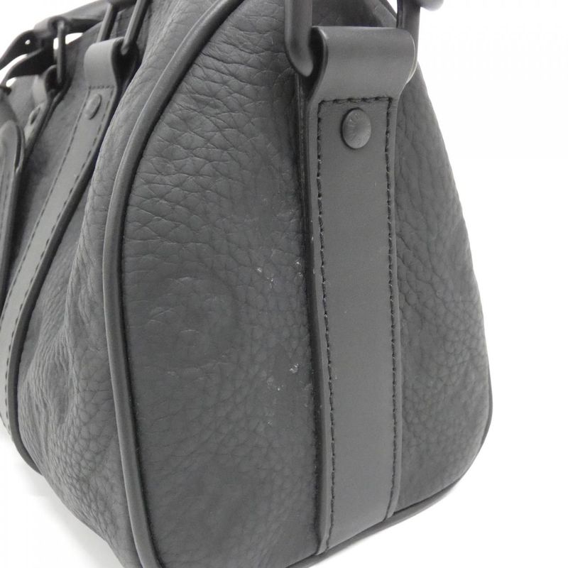 Louis Vuitton Taurillon Monogram Keepall Handbag Black