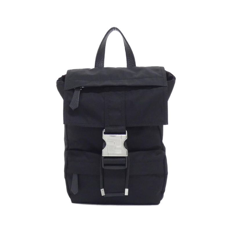 Fendi Nes Backpack Small Agqt Sac Nero