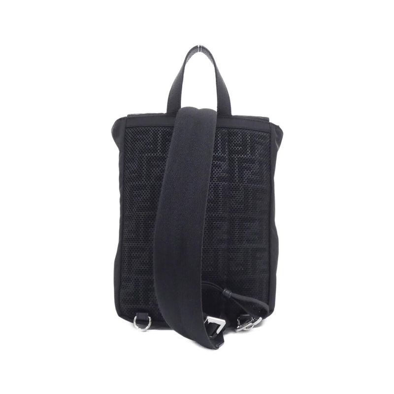 Fendi Nes Backpack Small Agqt Sac Nero