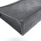 Louis Vuitton Monogram Shadow Gaston Wearable Wallet Shoulder Bag Black