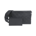 Louis Vuitton Monogram Shadow Gaston Wearable Wallet Shoulder Bag Black
