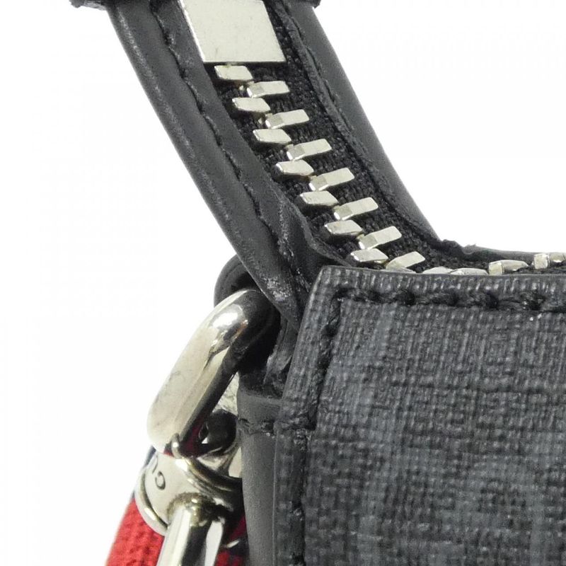 Gucci Shoulder Bag Canvas Black