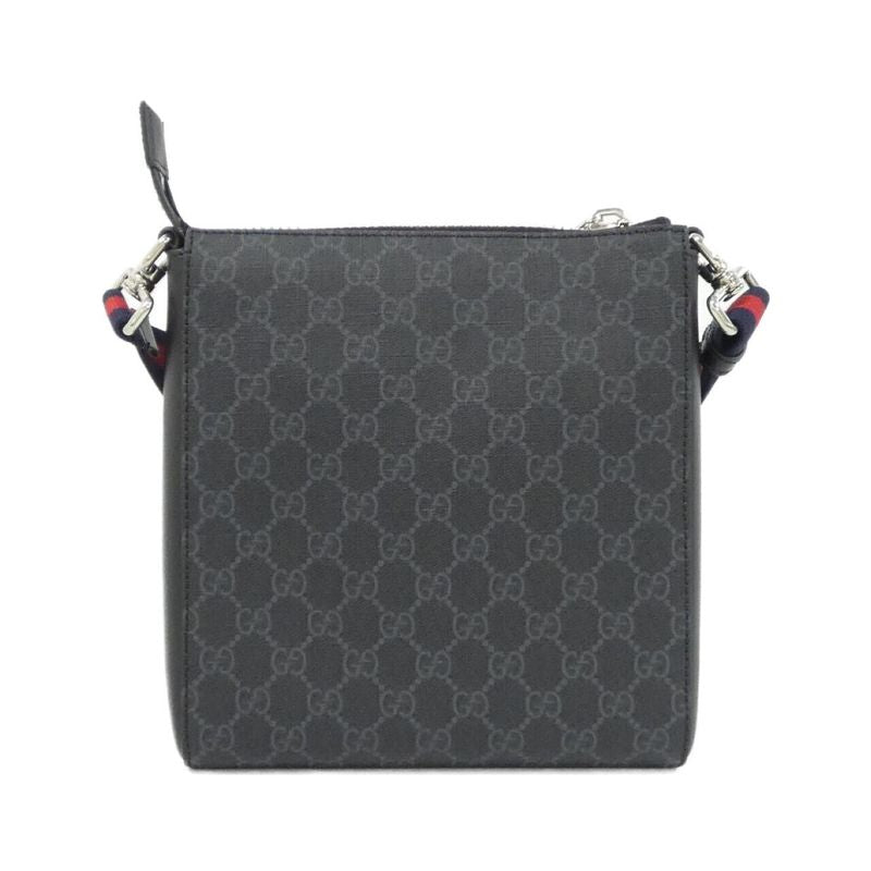 Gucci Shoulder Bag Canvas Black
