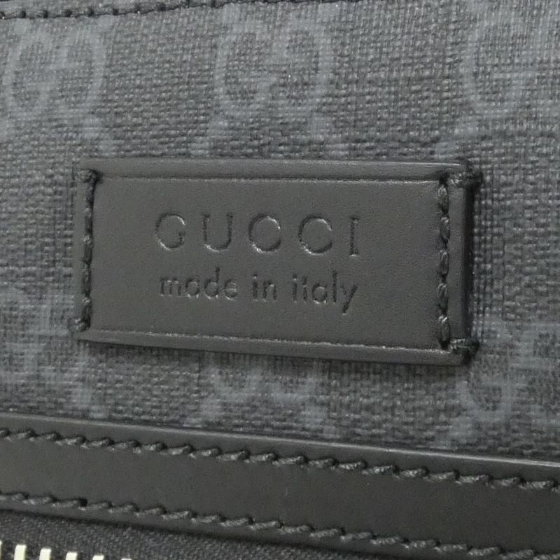 Gucci Shoulder Bag Canvas Black