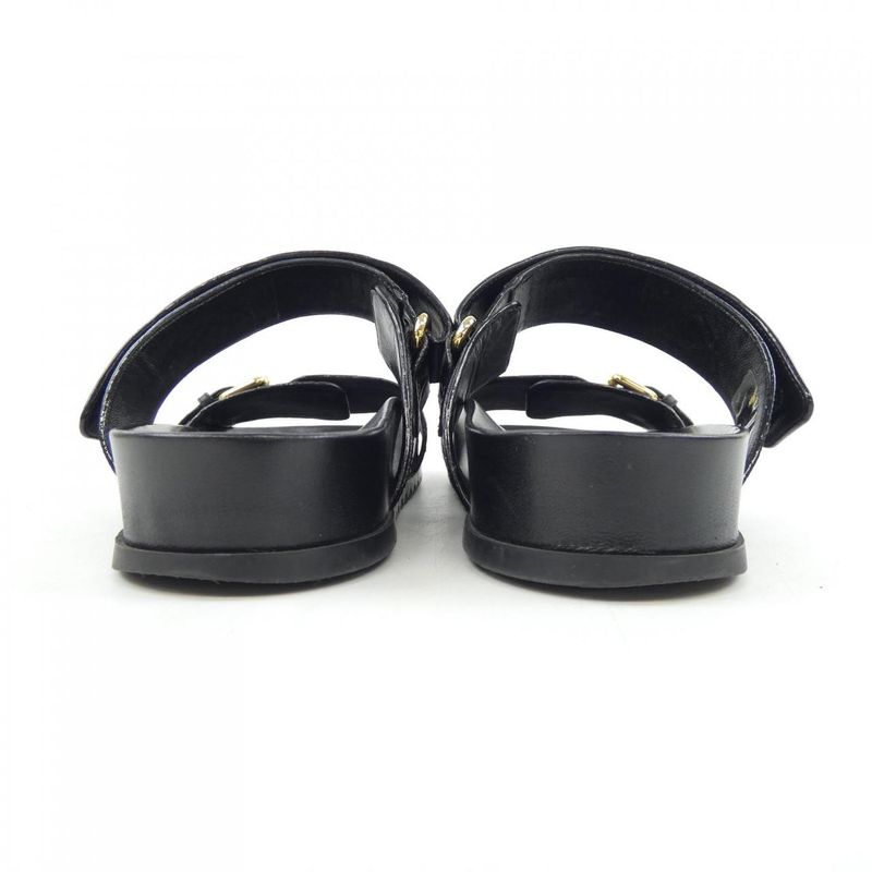 Louis Vuitton Bondia Sandal Lambskin Black