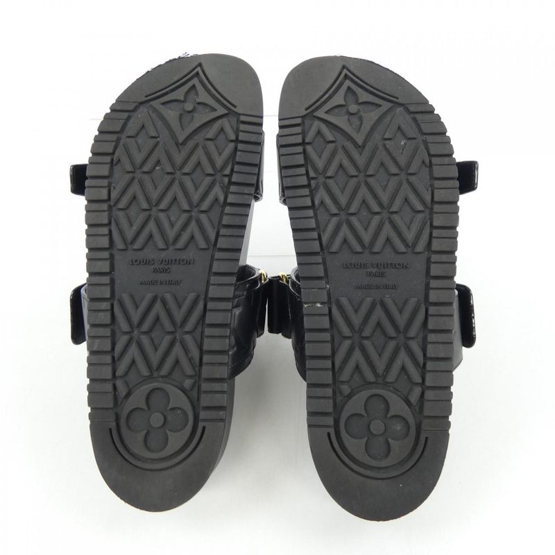 Louis Vuitton Bondia Sandal Lambskin Black