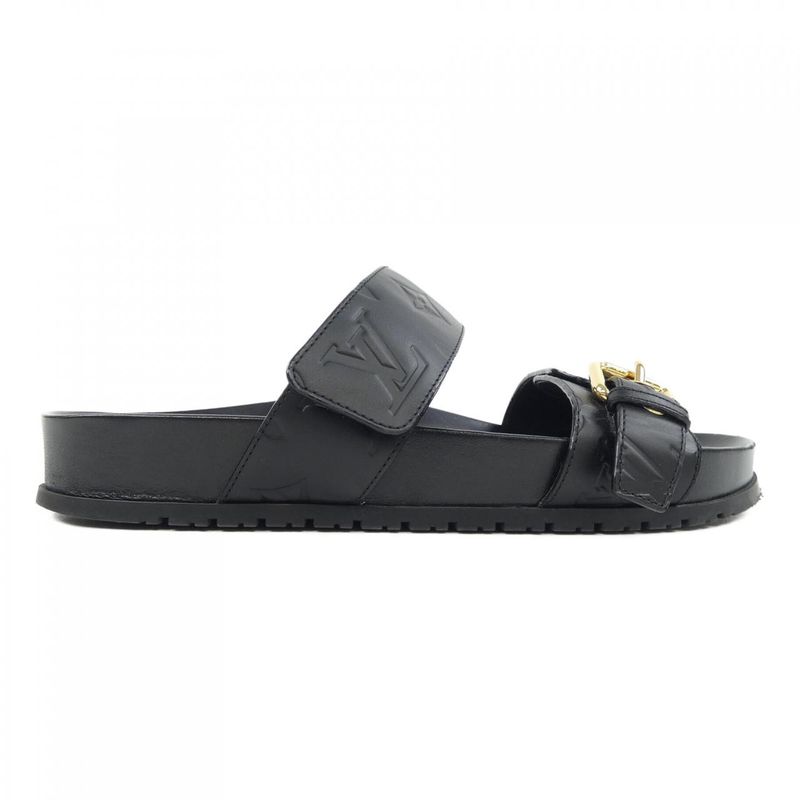 Louis Vuitton Bondia Sandal Lambskin Black