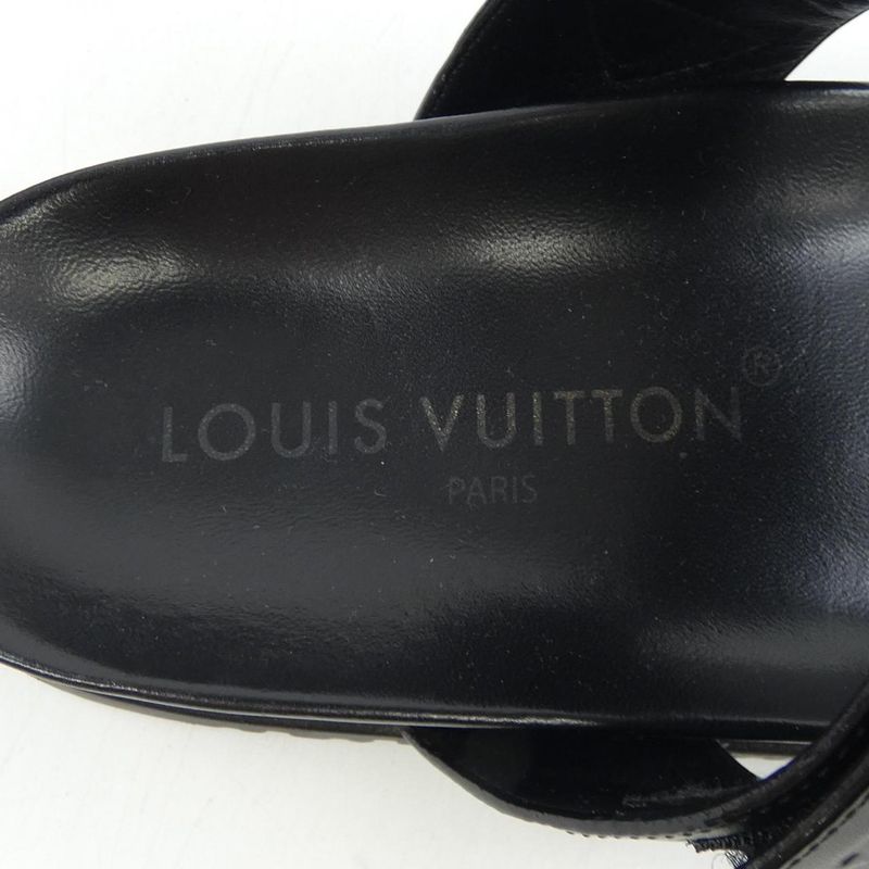 Louis Vuitton Bondia Sandal Lambskin Black
