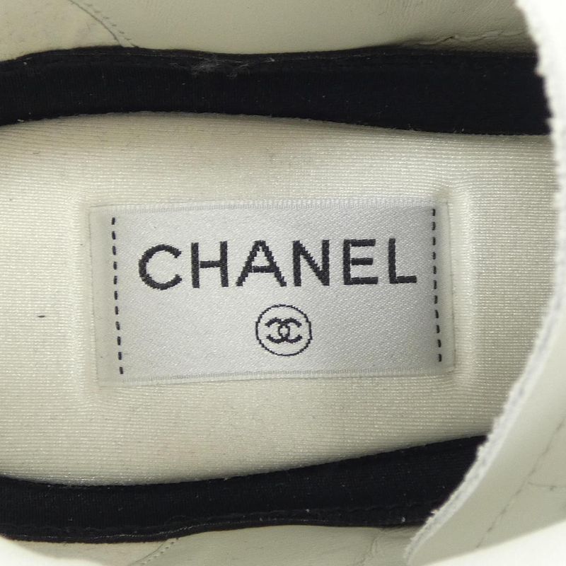 Chanel Sneakers Calfskin White