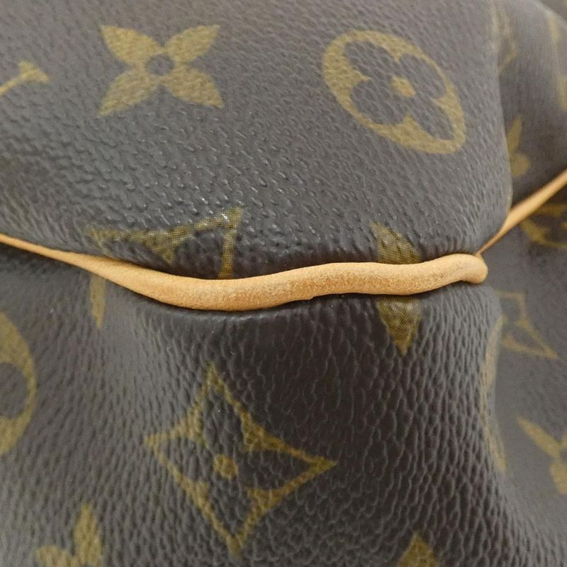 Louis Vuitton Monogram Galliera PM Shoulder Bag Marron