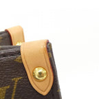 Louis Vuitton Monogram Sac Plat PM Bag Marron