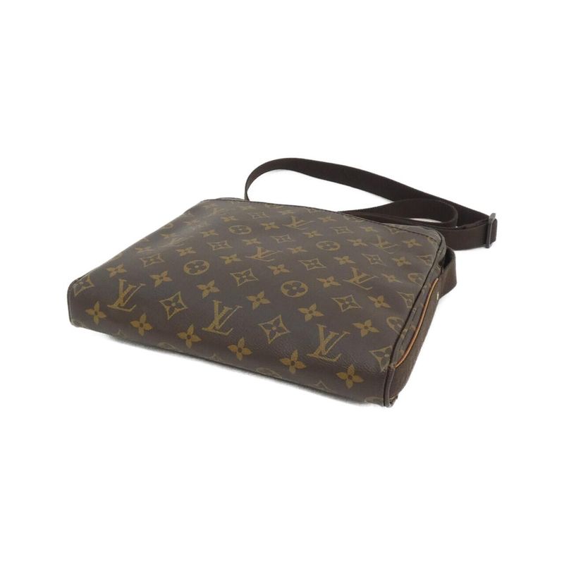 Louis Vuitton Monogram Trotteur Boble Shoulder Bag Marron