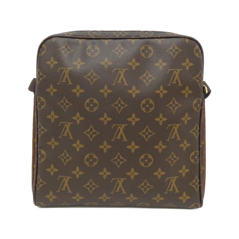 Louis Vuitton Monogram Trotteur Boble Shoulder Bag Marron
