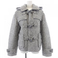 Chanel Duffel Coat Silver 34