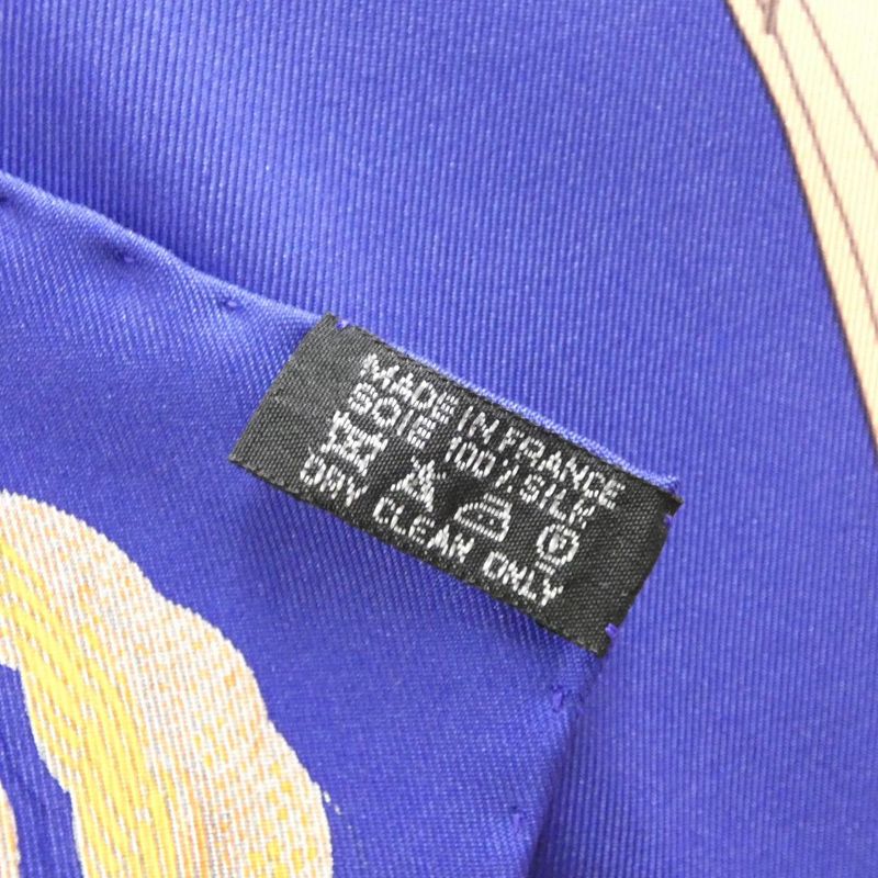 Hermes Cheval de Mer Carre Scarf