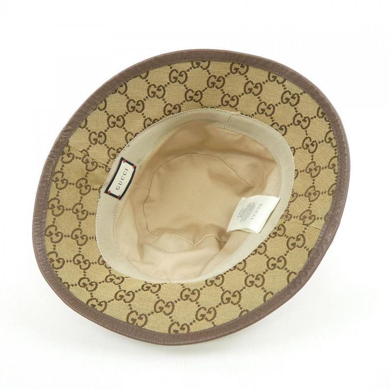 Gucci GG Canvas Fedora Hat