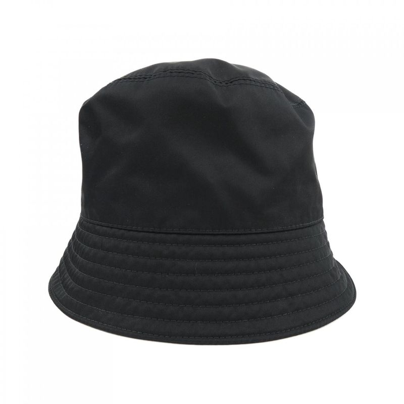 Prada Triangle Logo Bucket Hat