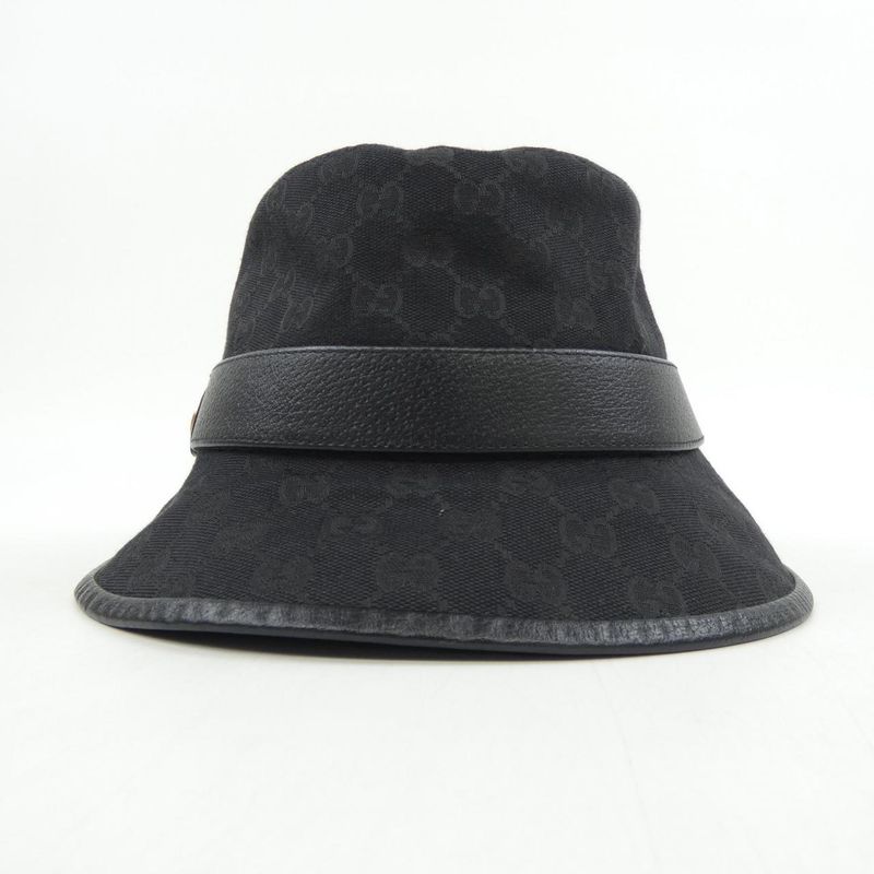 Gucci Double GG Canvas Bucket Hat
