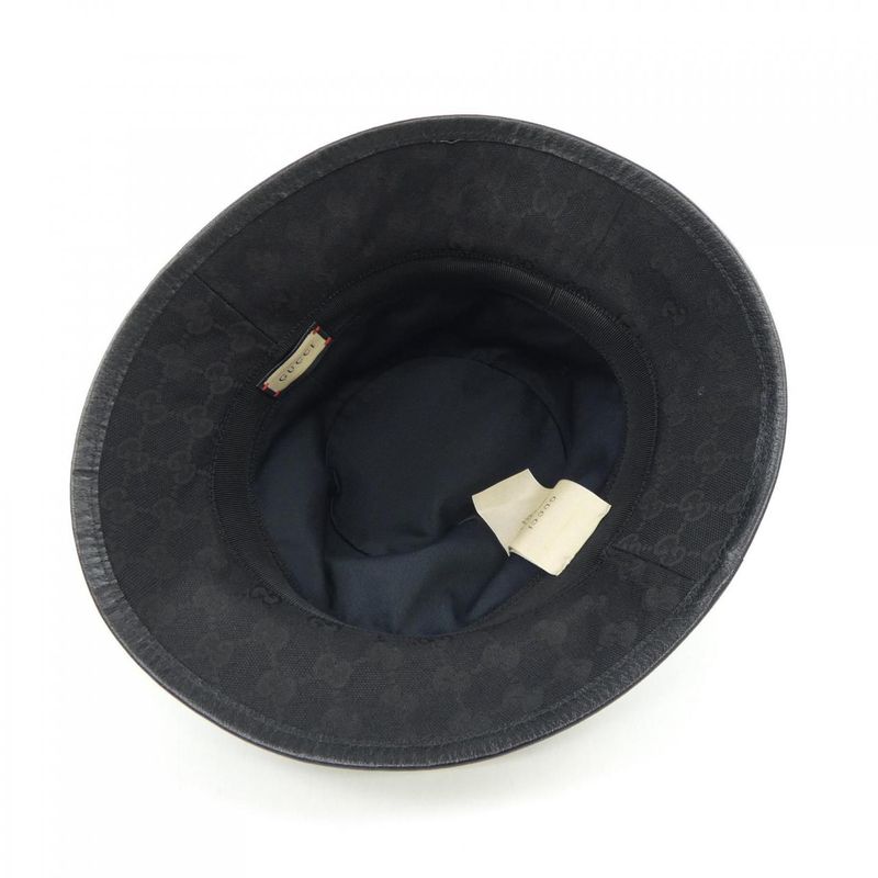 Gucci Double GG Canvas Bucket Hat