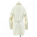 Hermes Passant Jacket Cashmere White