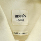Hermes Passant Jacket Cashmere White
