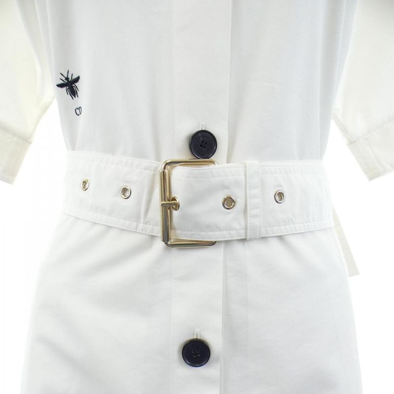 Dior Dress White 38 Translucency