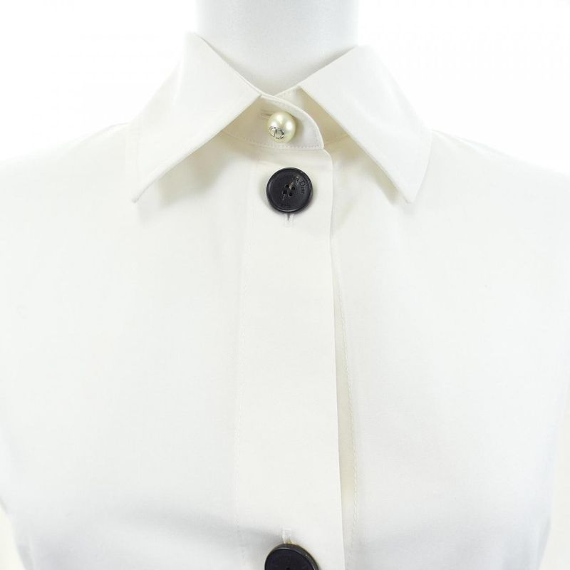 Dior Dress White 38 Translucency