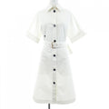 Dior Dress White 38 Translucency