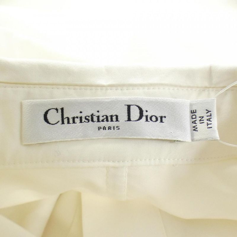 Dior Dress White 38 Translucency