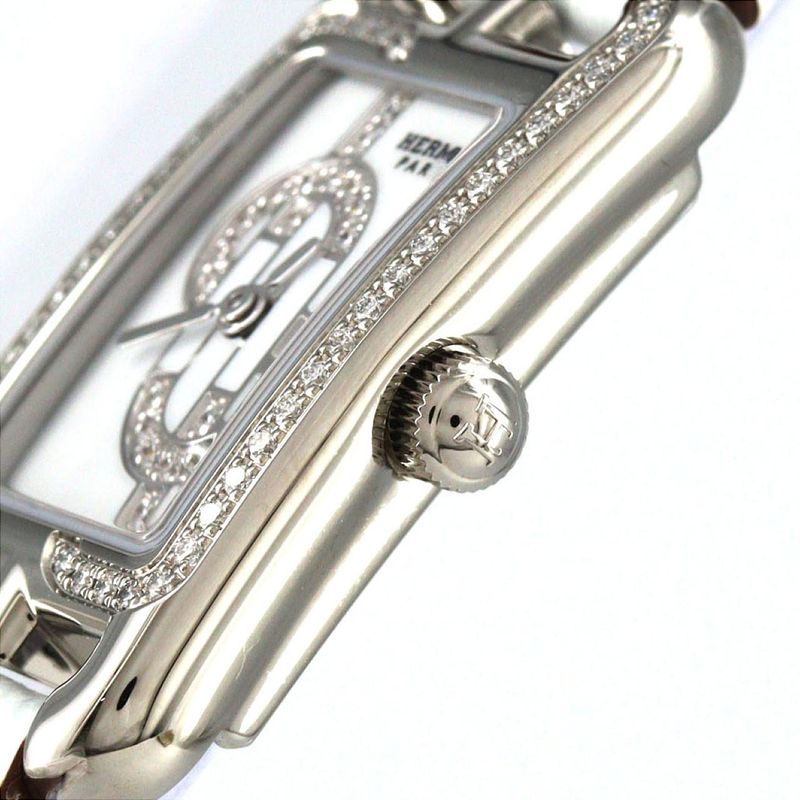 Hermes Nantucket D SS Quartz Bracelet