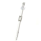 Hermes Nantucket D SS Quartz Bracelet