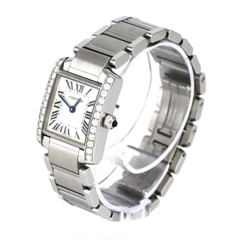 Cartier Tank Francaise SM D SS Quartz Bracelet