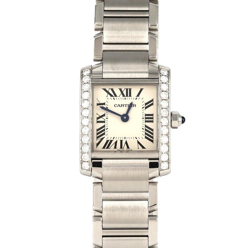 Cartier Tank Francaise SM D SS Quartz Bracelet
