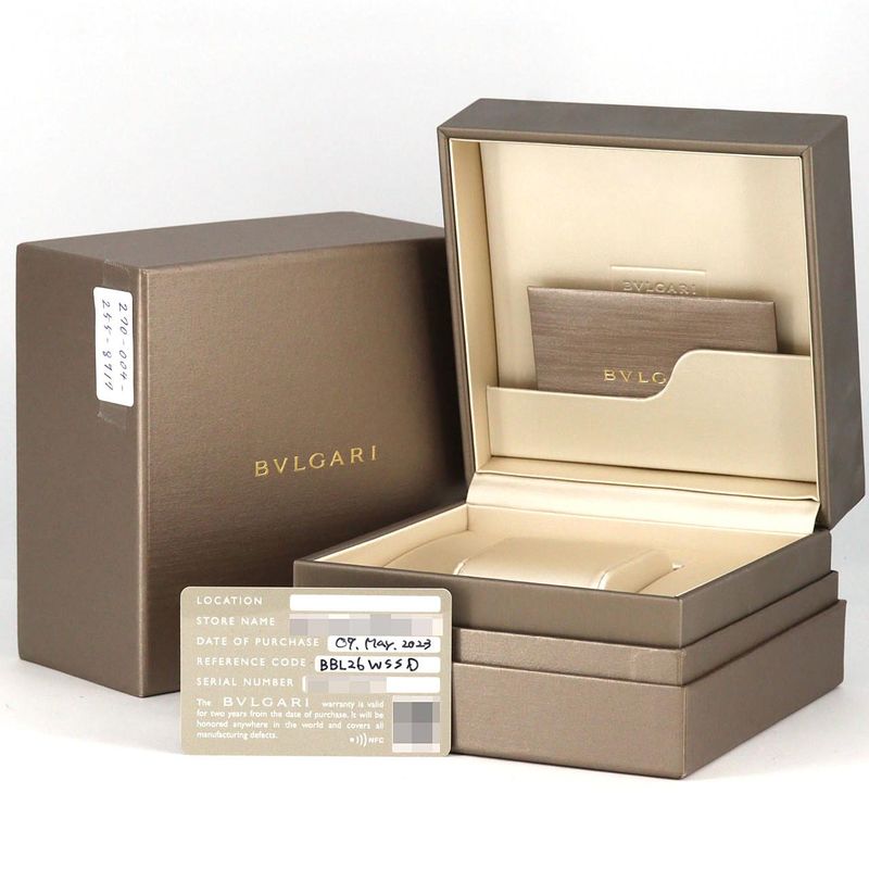 Bvlgari SS Quartz Bracelet